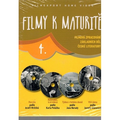 Filmy k maturitě 4 DVD