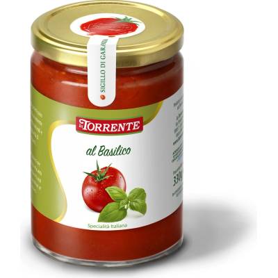 LA TORRENTE Rajčatová omáčka s bazalkou 330 g