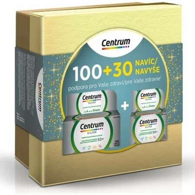 Centrum Silver 100+30 tabliet Vánoční balení