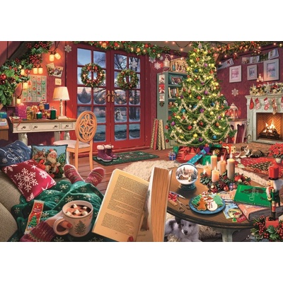 RAVENSBURGER Vianočné hrejivé chvíle 500 dielov