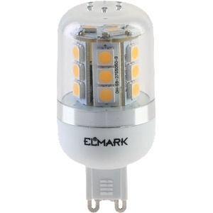 ELMARK Ledg9 t30 4w g9 230v ТОПЛО БЯЛ (99led513)