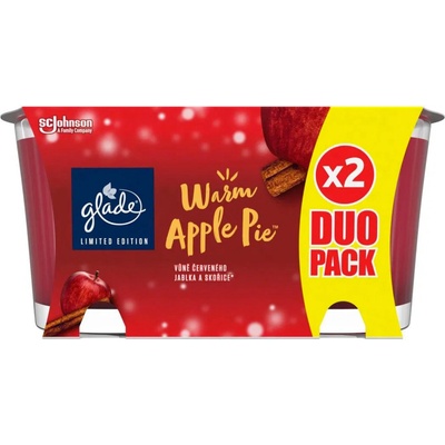GLADE Warm Apple Pie 2 × 112 g