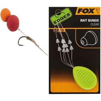Fox Zarážky EDGES Bait Bungs Clear