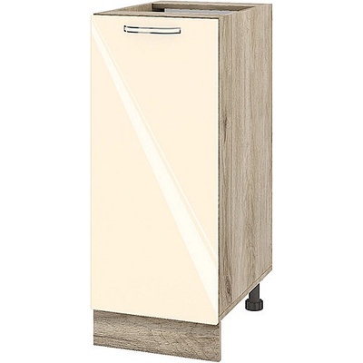 ИРИМ Долен кухненски шкаф Сити АРФ-Бежово гланц-05-40 35 см