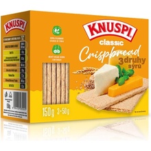 Knuspi Crispbread 3 druhy sýra 150 g