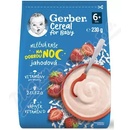 Gerber Cereal mléčná kaše jahodová Dobrou noc 230 g