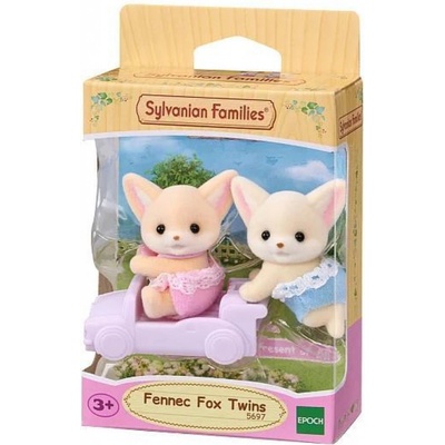 Sylvanian Families Dvojčata fenci s autíčkem