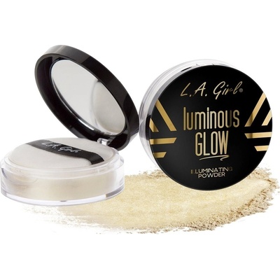 L.A. Girl Cosmetics L.A. Girl Pudrový Rozjasňovač Luminous Glow GLP694: GLP694 24K 5 g