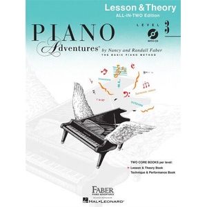 PIANO ADVENTURES LEVEL 3 LESSON THEORY BOOK | NANCY FABER (ISBN: 9781616776879)
