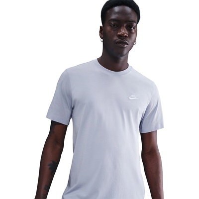 Nike Мъжка тениска Nike Sportswear Club T-Shirt Mens - Ghost/White