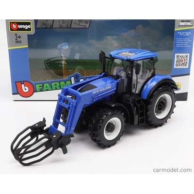 Bburago New holland T7.315 Tractor 2009 Blue 1:32