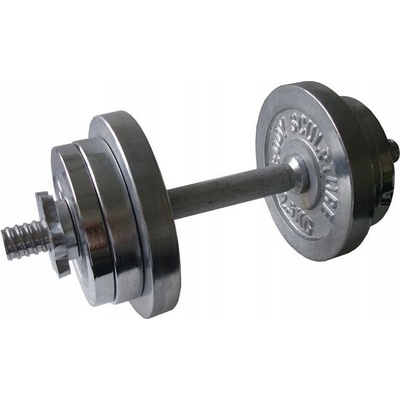 Acra Chromované nastavitelné činky 1 x 12 kg