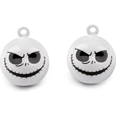 Rolničky halloween Varianta: 1 bílá, Balení: 2 ks