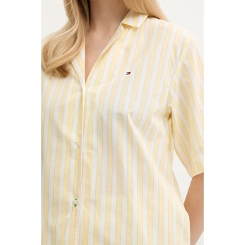 Tommy Hilfiger Памучно горнище на пижама Tommy Hilfiger (UW0UW05946)