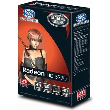 Sapphire Radeon HD 5770 512MB DDR5 11163-07-20R