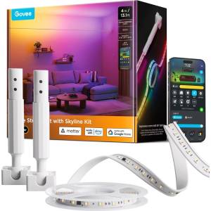 Govee - LED RGBICWW Подвесна LED лента LED/36W/24V 4m Skyline Matter Wi-Fi (GV0089)