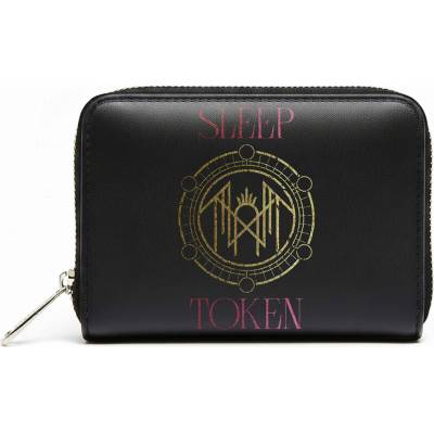 RukaHore Sleep Token Zip Top Purse In Arcadia Black, čierna