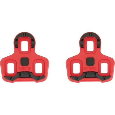 Kufry LOOK Keo kompatibilní, červené 7 st., protiskluzové