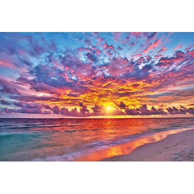 DIMEX ART Флизелинов фототапет цветен залез 375 x 250 см