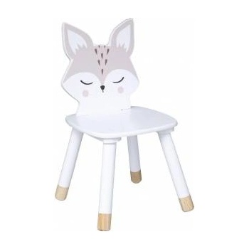 Atmosphera Childrens chair leaf, white, 28 cm x 52.5 cm