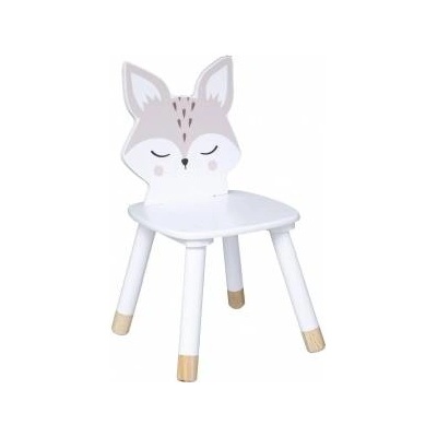 Atmosphera Childrens chair leaf, white, 28 cm x 52.5 cm