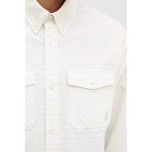 Drôle de Monsieur риза мъжка памучна Chemise a Carreaux (K.SH252.CO272.LBE)