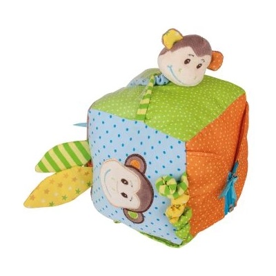 Bigjigs Toys - Магически цветен куб с маймунка (BB523)