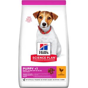 Hill's Hill s Science Plan гранули за малки породи кученца с пиле 3 кг