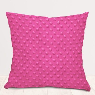 Biante Minky 3D bodky MKP-020 Ružovo fialová 40 x 40 cm