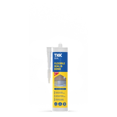 TKK ЛЕПИЛО УПЛЪТНИТЕЛ tkk flexible seal and bond 300мл СИВ (159587)