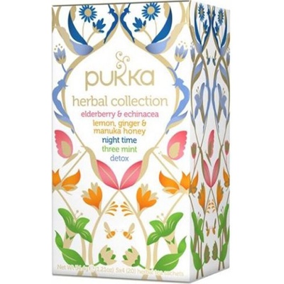 PUKKA Herbal Collection Kolekce 5 druhů čajů 20 vreciek