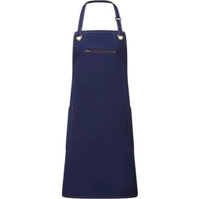 Premier Workwear Zástěra z recyklovaného materiálu a biobavlny PR121 Navy Pantone 533C 86x72cm