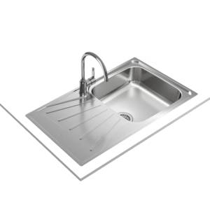 Teka Кухненска мивка TEKA, Starbright 50 E-XP 1B 1D (Starbright 50 E-XP 1B 1D) Мивка за вграждане