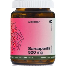 Wellbear Sarsaparilla 500 mg 60 kapsúl