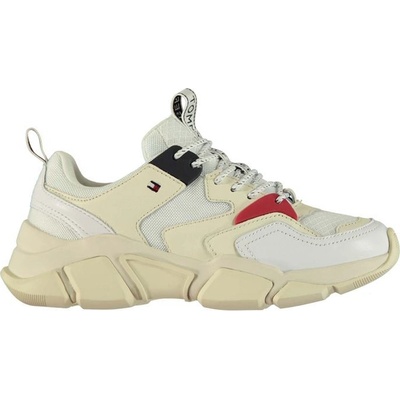 Tommy Hilfiger dámské boty Chunk Mix bílé