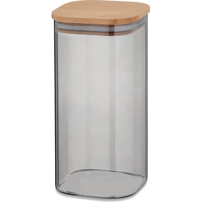 Kela Dóza skladovacie sklo drevo NEA 1,5 l KL-10778