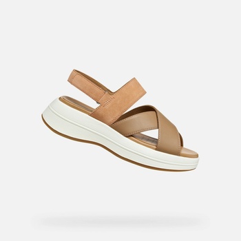 Geox Кафяви дамски сандали Geox Spherica Ecub-3 S Geox | Kafyav | ЖЕНИ | 35