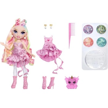 Image 1 of MGA Entertainment Rainbow High Rainbow Shimmers Bella розово