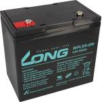 Long Aкумулаторна батерия Long WPL55-12N, 12V 55Ah F8, за UPS, 135 х 207 х 226 мм (WPL55-12N)