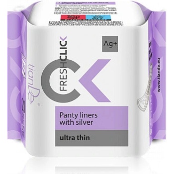 TianDe Slipové vložky se stříbrem FreshClick super tenké 20 ks