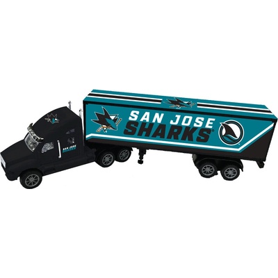 mojo licensing Kamion San Jose Sharks NHL 18-Wheeler Big Rig Truck Black