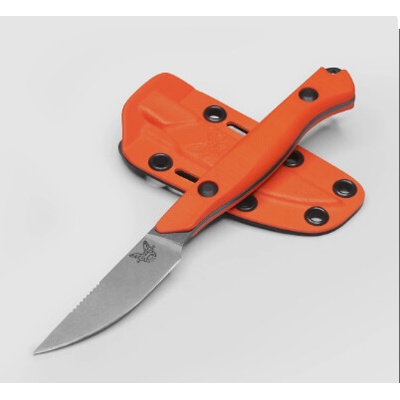 Benchmade Flyway, pevný s pouzdrem, oranžový 15700