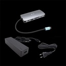 i-Tec USB-C Metal Nano Dock HDMI/VGA with LAN + Charger 100W C31NANOVGA100
