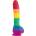 Colours Дилдо с вендуза Rainbow Lust (24, 5 cm)