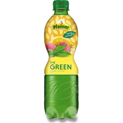 Pfanner zelený čaj lemon lychee 0,5 l