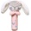 BabyOno Бебешка играчка с дрънкалка Babyono - Зайче, розова (5901435414552)