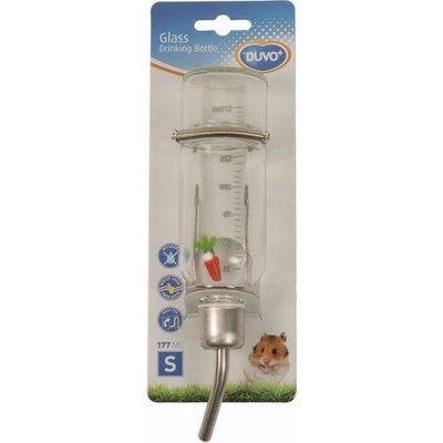 Duvo+ Sklenená napájačka pre drobné hlodavce M 355 ml