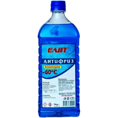 ELIT АНТИФРИЗ elit КОНЦ -60c 1kg СИН (elit 1l -60°c)