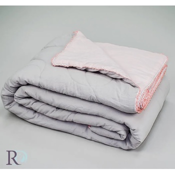 Image 1 of Rоxyma Dream Олекотена завивка Мечта сиво и праскова 150/220 см 100% вискоза