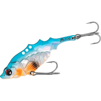 Mikado CIKÁDA - M-VIB 10g - 55mm- HOLO BLUE ROACH - 1 ks